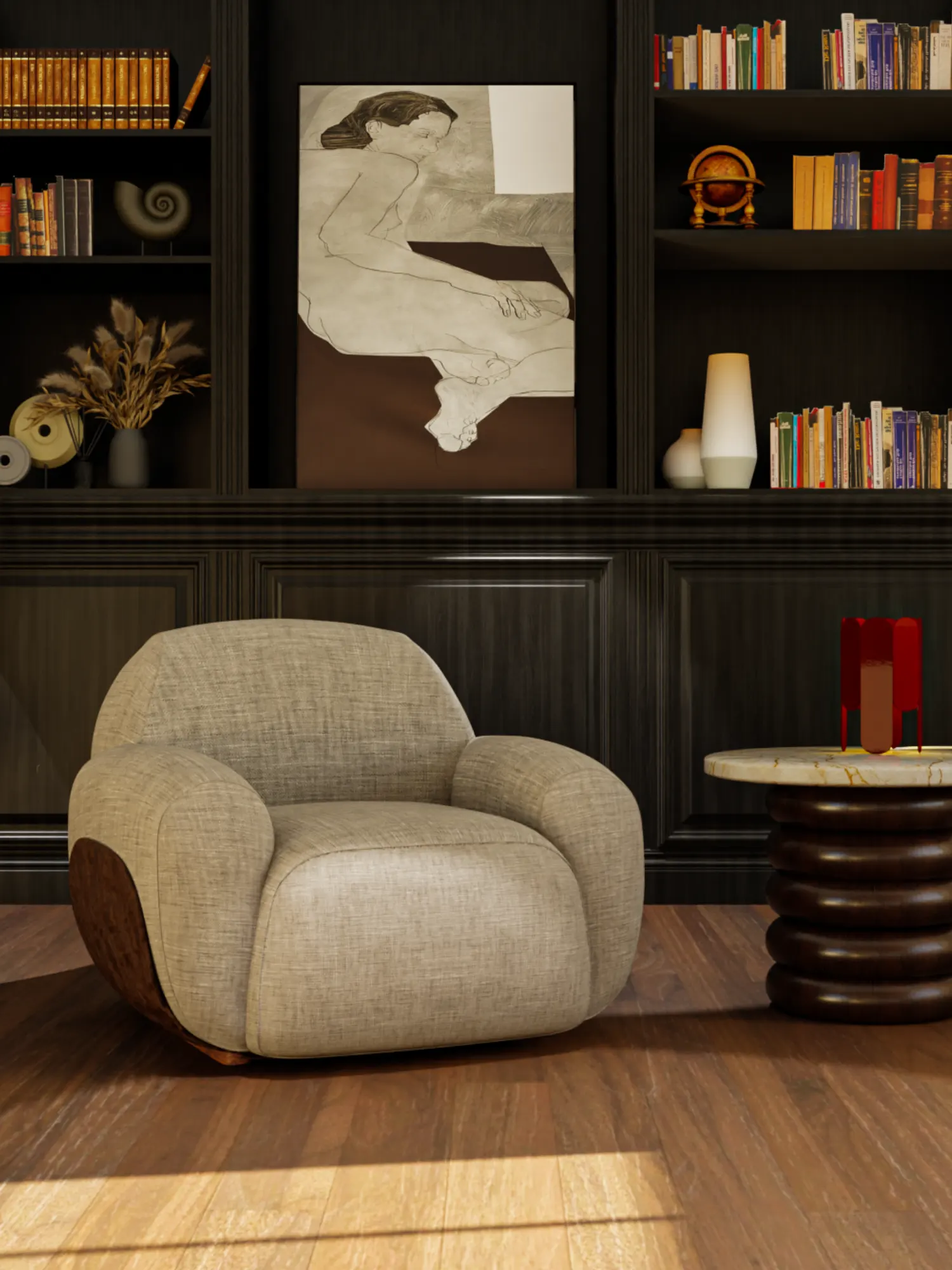 Kiritsu Armchair