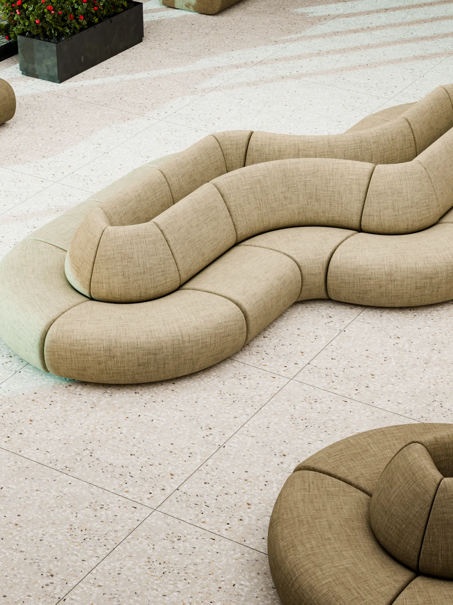 Hanabira modular sofa